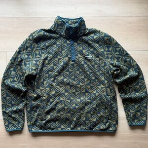 L.L. Bean geometric pattern sweater